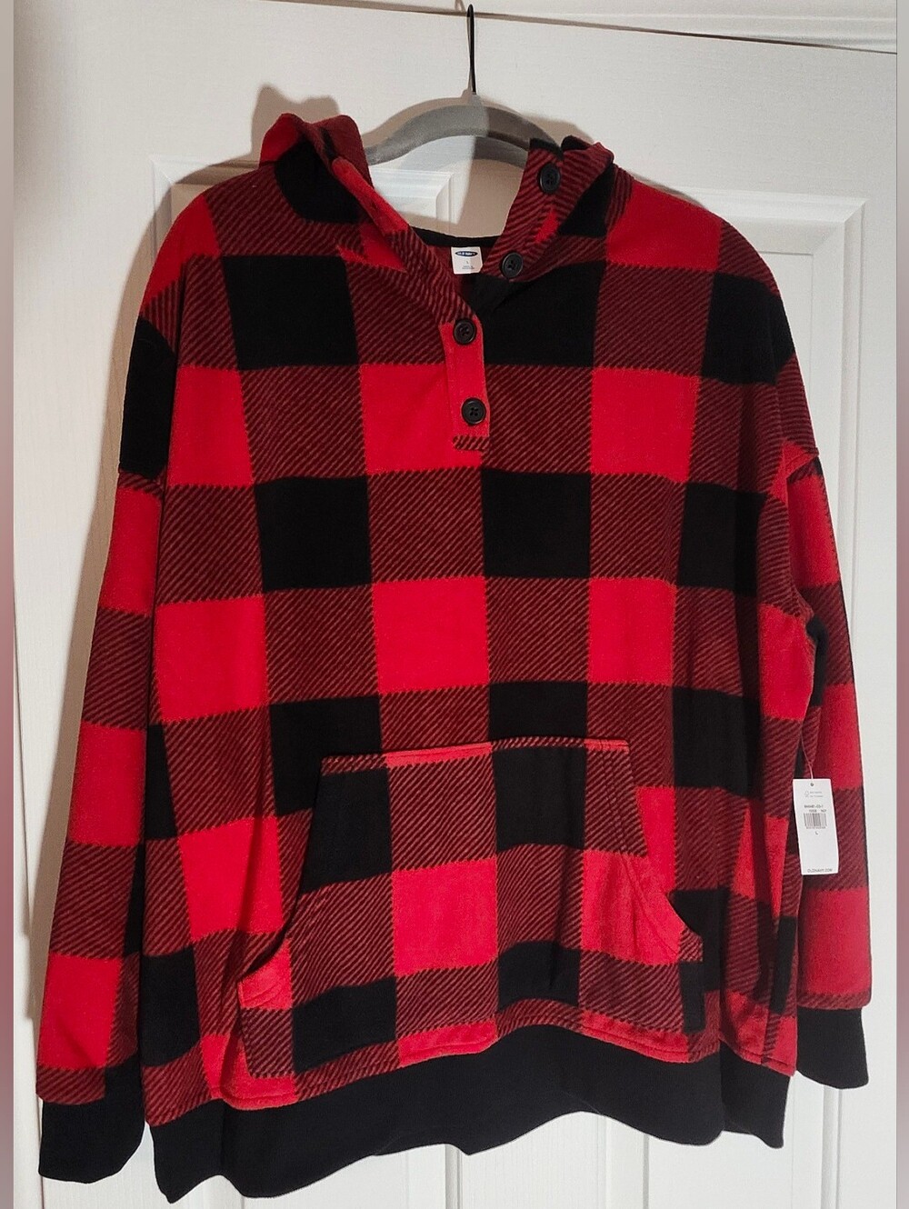 NWT Old Navy Buffalo Plaid Hoodie